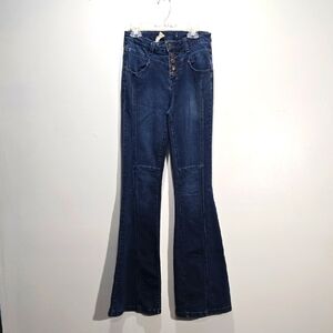 Free People Slim Flare Jeans 25W